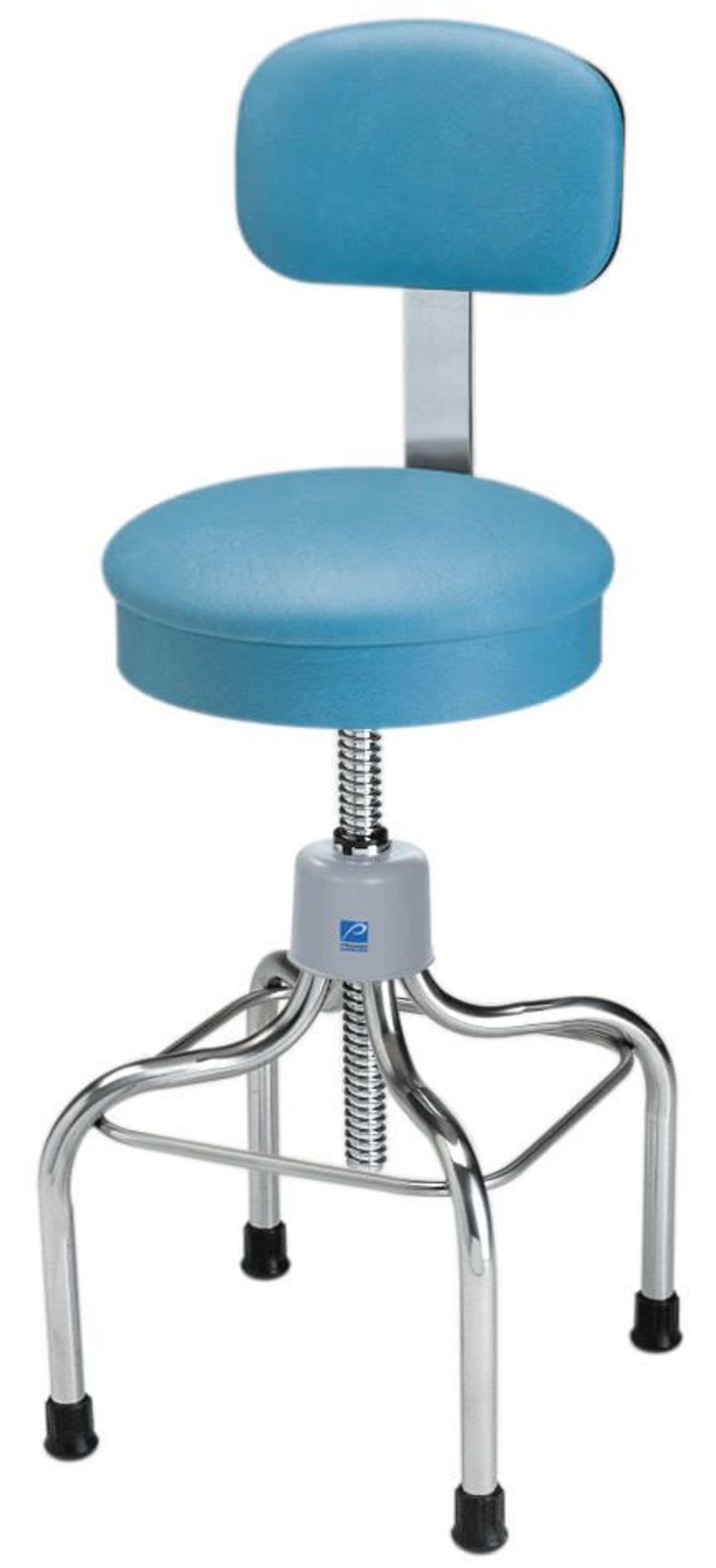 Medical stool / height-adjustable / with backrest P-39, P-39-w/c Pedigo