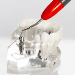 Dental curette / implant LM 283-284MTi EM LM-INSTRUMENTS OY