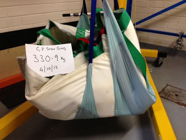 Patient lift sling / adult 550 Pelican Manufacturing Pty Ltd