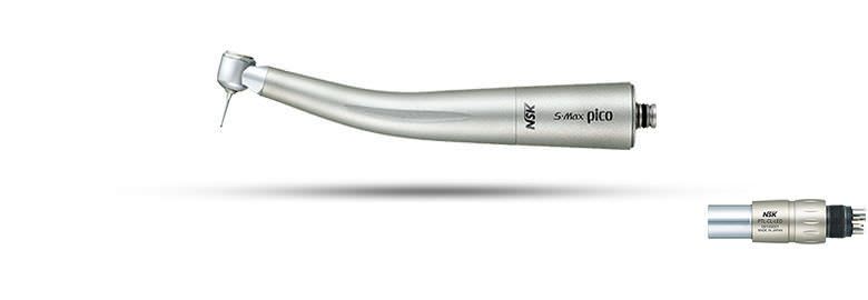 Dental turbine / ultra-miniature / stainless steel / single external spray 360 000 - 450 000 rpm | S-Max pico NSK