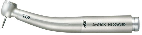 Dental turbine / stainless steel / quadruple external spray / with LED light 360 000 - 430 000 rpm | S-Max M600WLED NSK
