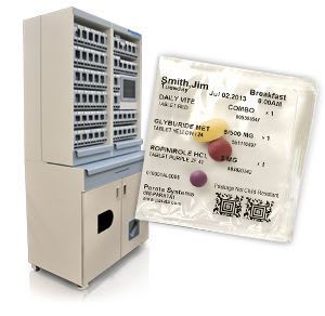 Automated medication dispensing system Parata PASS™ Parata Systems