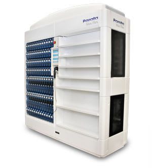 Automated medication dispensing system Max Flex™ Parata Systems