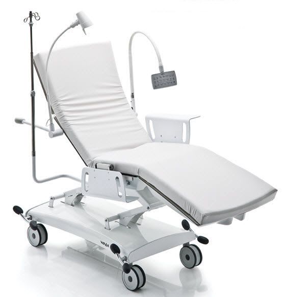 Electrical stretcher chair / height-adjustable / 4-section Q NOVAK M