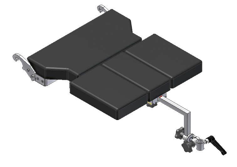 Back plate operating table 9907071 OPT SurgiSystems Srl