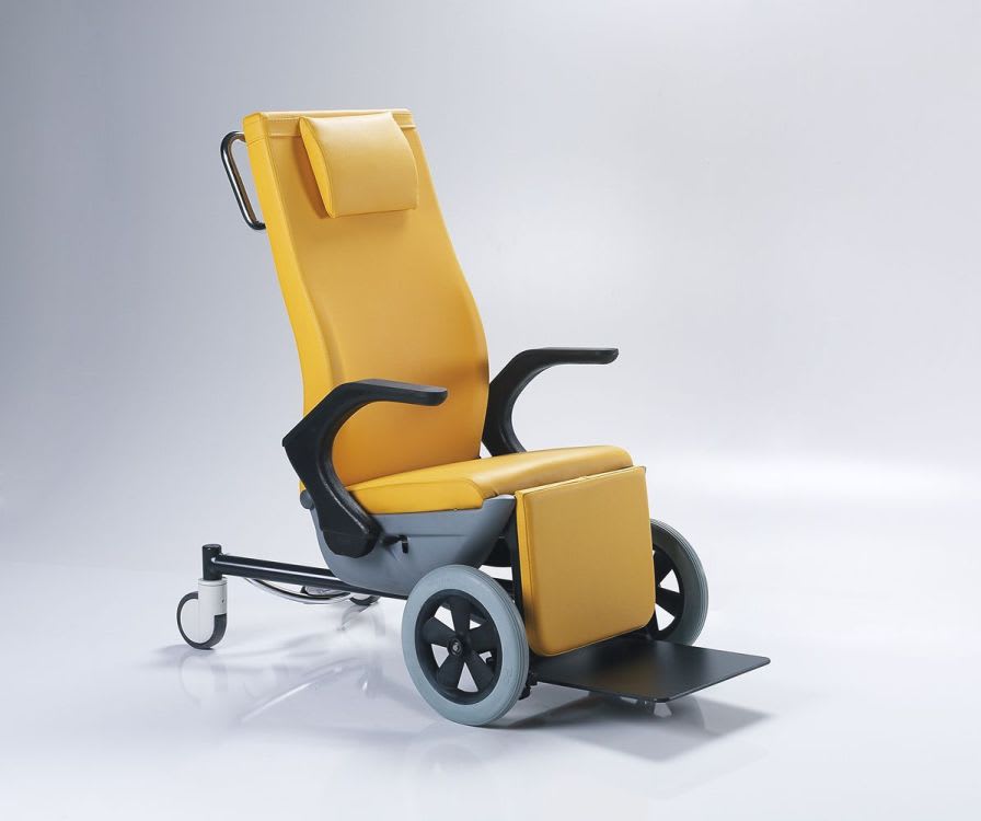 Reclining medical sleeper chair / on casters / manual NTS X6 Nitrocare