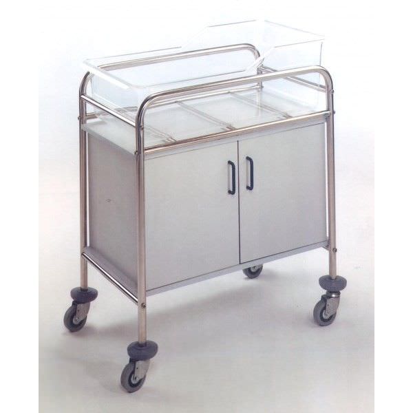 Transparent hospital baby bassinet M034-R Mobiclinic