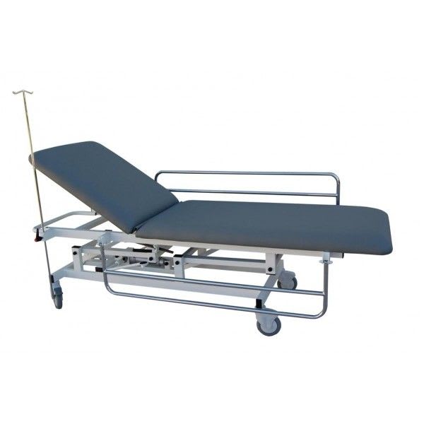 Transport stretcher trolley / height-adjustable / hydraulic / 2-section M045-B Mobiclinic