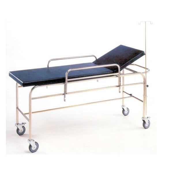 Transport stretcher trolley / height-adjustable / mechanical / 2-section M042 Mobiclinic