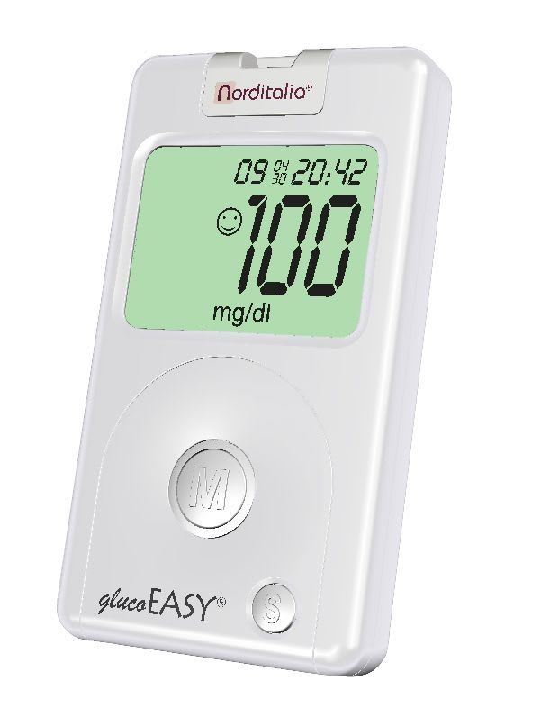 Blood glucose meter 20 - 600 mg / dL | glucoEASY Norditalia Elettromedicali
