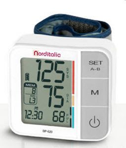 Automatic blood pressure monitor / electronic / wrist BP-520 Norditalia Elettromedicali