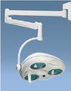 Halogen surgical light / wall-mounted / 1-arm 100 000 lux | MERILUX™ X3 WM Merivaara
