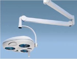 Halogen surgical light / ceiling-mounted / 1-arm 100 000 lux | MERILUX™ X3 Merivaara