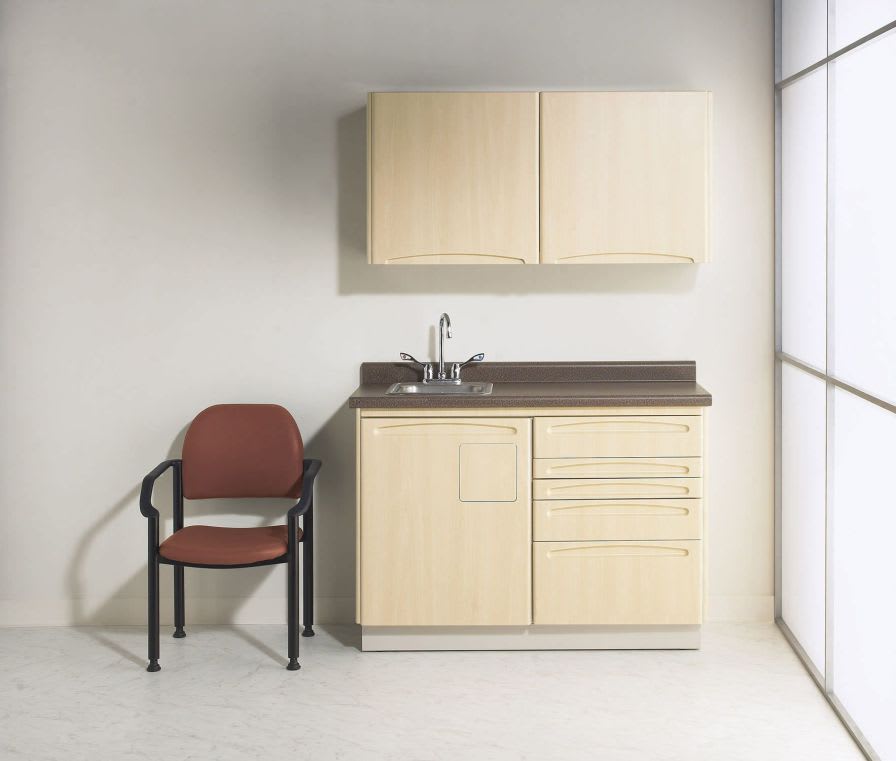 Veterinary clinic worktop / with storage unit / with sink / with drawer Midmark Managed Care Midmark Animal Health