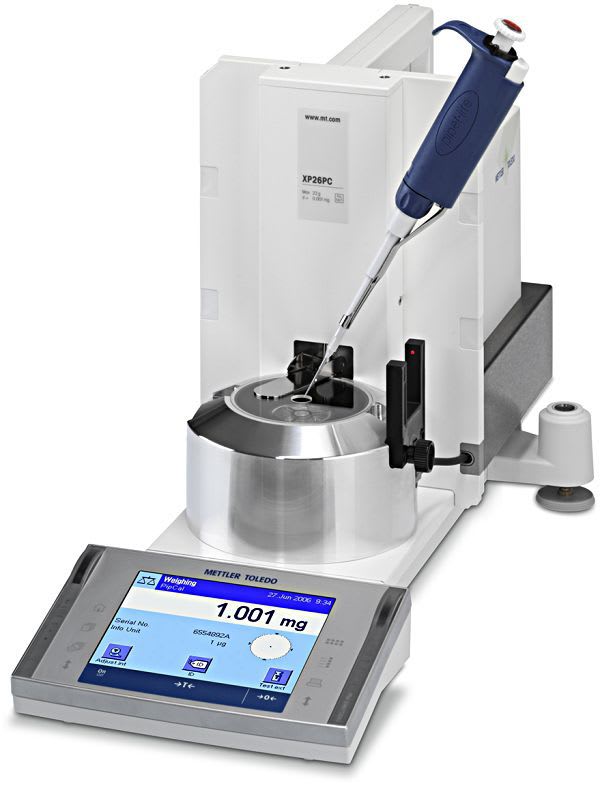 Laboratory balance / electronic / compact XP26PC Mettler Toledo
