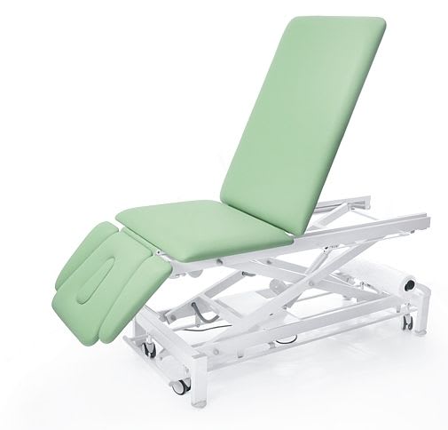 Electrical massage table / on casters / height-adjustable / 3 sections GALAXY JUPITER S5 Meden-Inmed