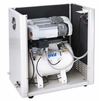 Dental unit compressor / medical / oil-free / 3-workstation 30 L | CS 30/15 PRIME S MGF Compressors S.r.l.