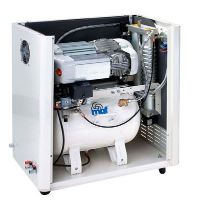 Dental unit compressor / medical / oil-free / with air dryer 30 L | CS 30/15 PRIME M MGF Compressors S.r.l.