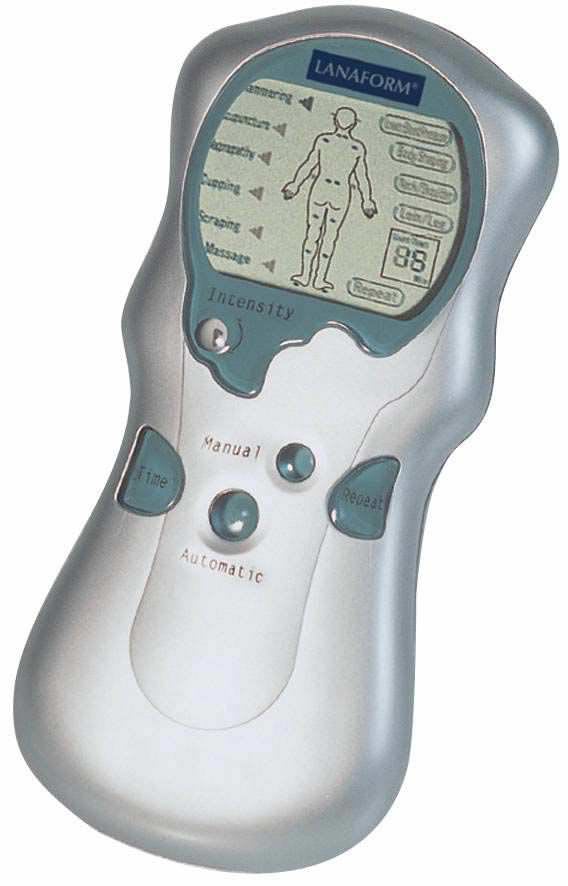 Electro-stimulator (physiotherapy) / hand-held / EMS Body Stim Lanaform