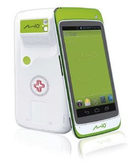 Antibacterial medical tablet PC MioCARE A90 MiTAC Europe