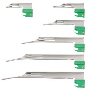 Miller laryngoscope blade / stainless steel / fiber optic 03.42021.591, 03.42021.641 KaWe