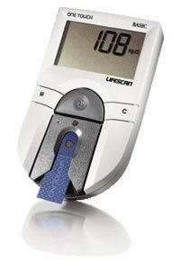 Blood glucose meter OneTouch® Basic® Lifescan