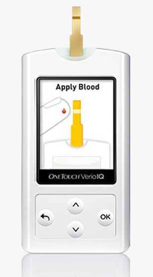 Blood glucose meter OneTouch® Verio®IQ Lifescan