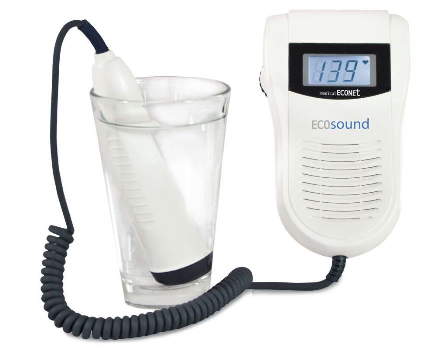 Fetal doppler / portable / with heart rate monitor ECOsound Medical Econet