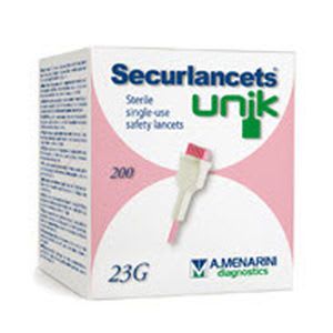 Safety lancet Securlancets® unik Menarini Diagnostics