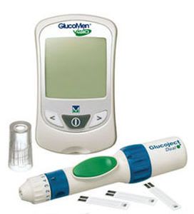 Blood glucose meter 20 - 600 mg/dL | GlucoMen visio Menarini Diagnostics