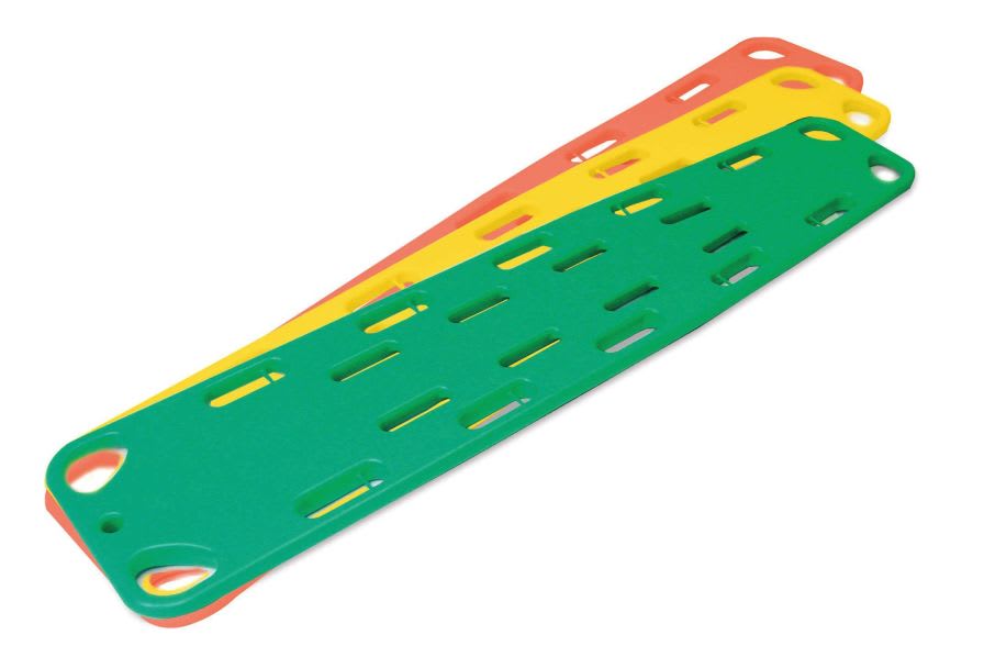 Plastic backboard stretcher / X-ray transparent Deluxe Medsource