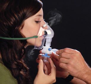 Nebulizing mask / facial Medsource