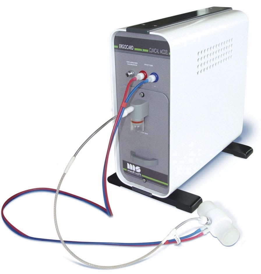 Cardio-respiratory stress test equipment / desk Ergocard Clinical Medisoft Group