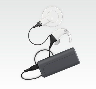 Behind the ear processor cochlear implant / remote battery OPUS 2 MED-EL