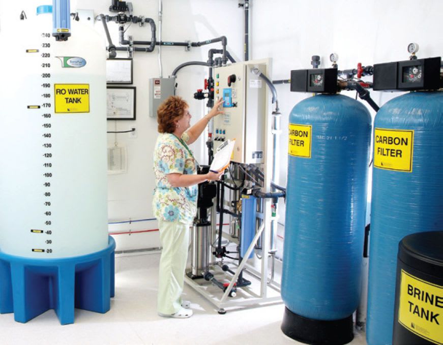 Hemodialysis water treatment plant / reverse osmosis / microfiltration Mar Cor Purification
