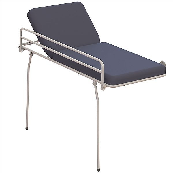 Fixed examination table / 2-section / wall-mounted 65004070 Lopital Nederland