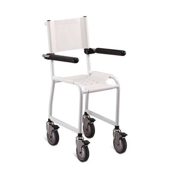 Shower chair / on casters / pediatric childrens Lopital Nederland