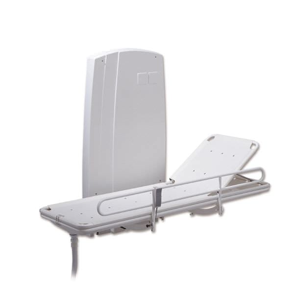 Height-adjustable shower stretcher / wall-mounted / electric Pelikaan Lopital Nederland