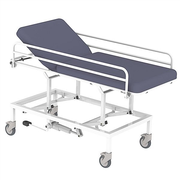 Hydraulic examination table / height-adjustable / on casters / 2-section 65004020 Lopital Nederland