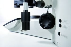 Laboratory microscope / scientific research / differential interference contrast / binocular DM5500 B Leica Microsystems