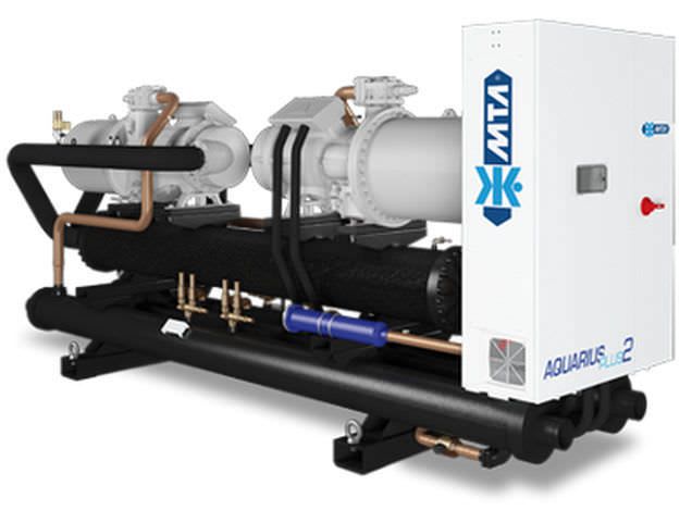 Water-cooled water chiller / for healthcare facilities 356 - 1281 kw | AQUARIUS plus M.T.A. S.p.A.