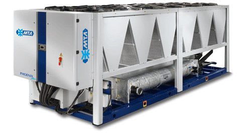 Air-cooled water chiller / for healthcare facilities 320 - 1233 kw | PHOENIX M.T.A. S.p.A.