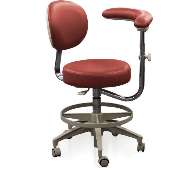 Dental stool / height-adjustable / on casters DC5150 Marus