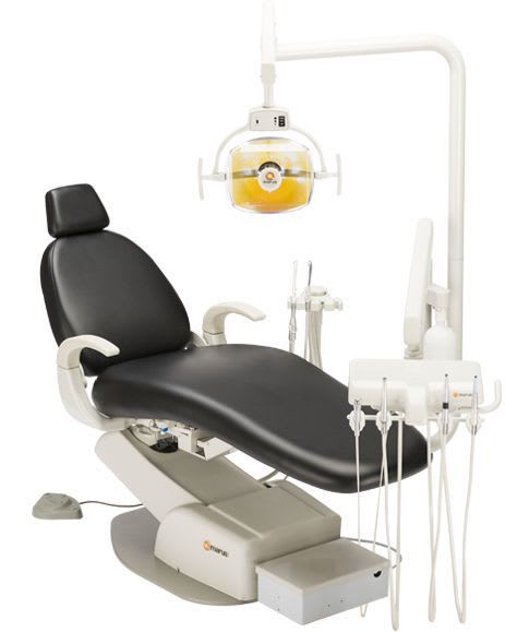 Dental treatment unit with delivery system / with lamp NuStar SII Orbit Marus