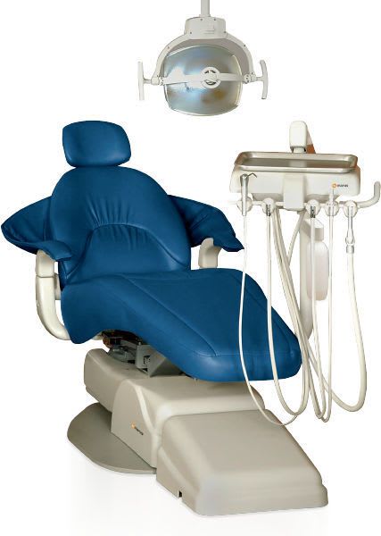 Dental treatment unit with lamp / with hydraulic chair / with delivery system MaxStar Orbit Marus