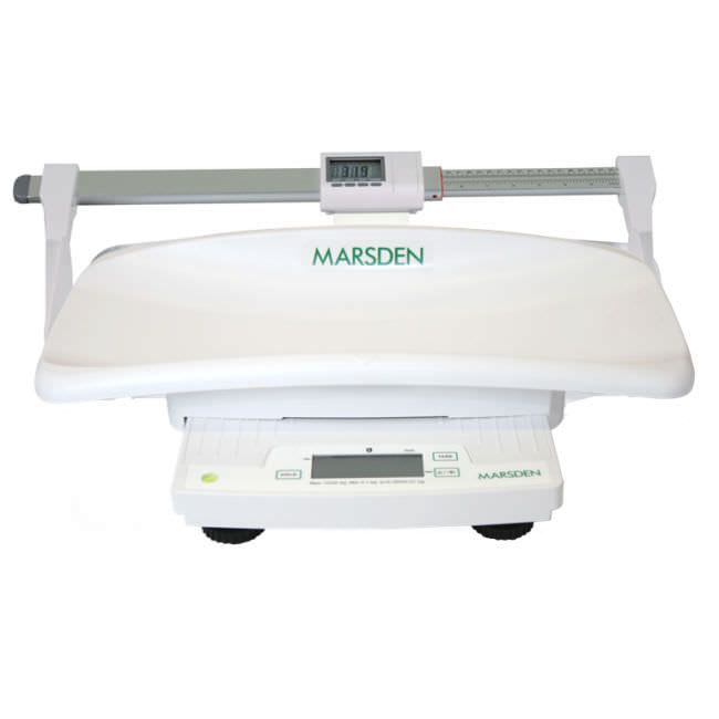 Electronic baby scale / with height rod 20 kg | MS-400-80D Marsden Weighing Machine Group