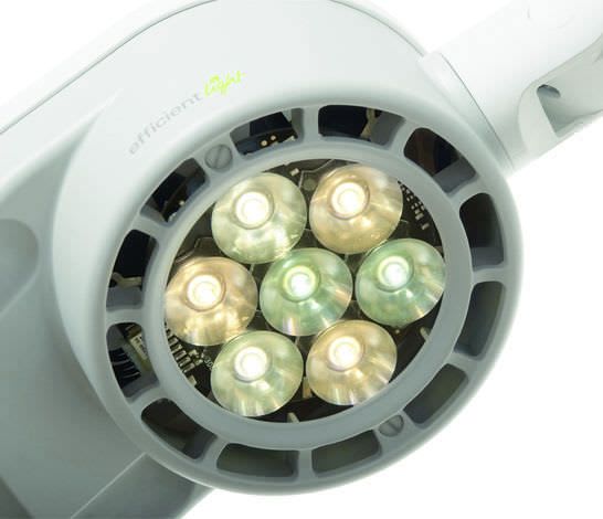 Infant examination lamp / LED VarioLux® Dräger