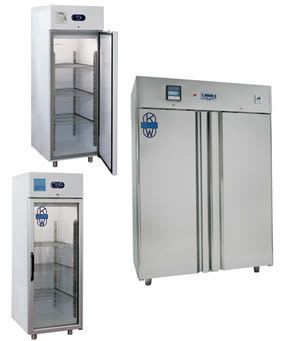Laboratory refrigerator / cabinet / with automatic defrost / 1-door K-LAB refrigerators series KW Apparecchi Scientifici