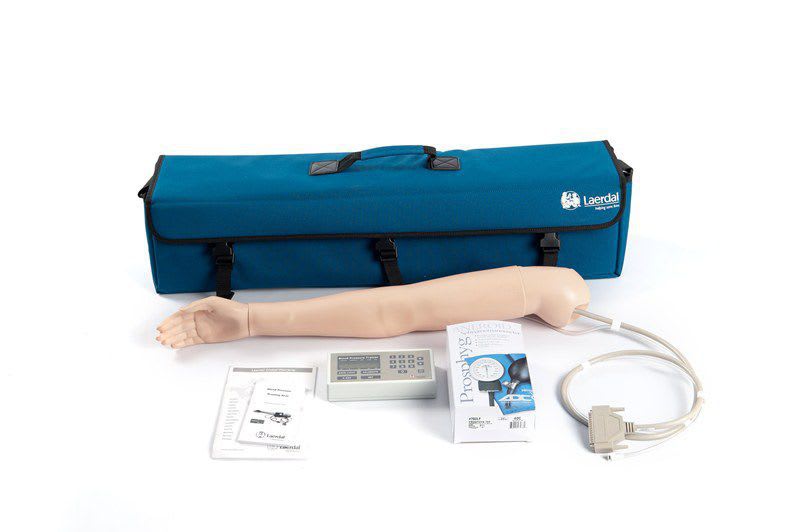 Blood pressure measurement training simulator Laerdal Medical
