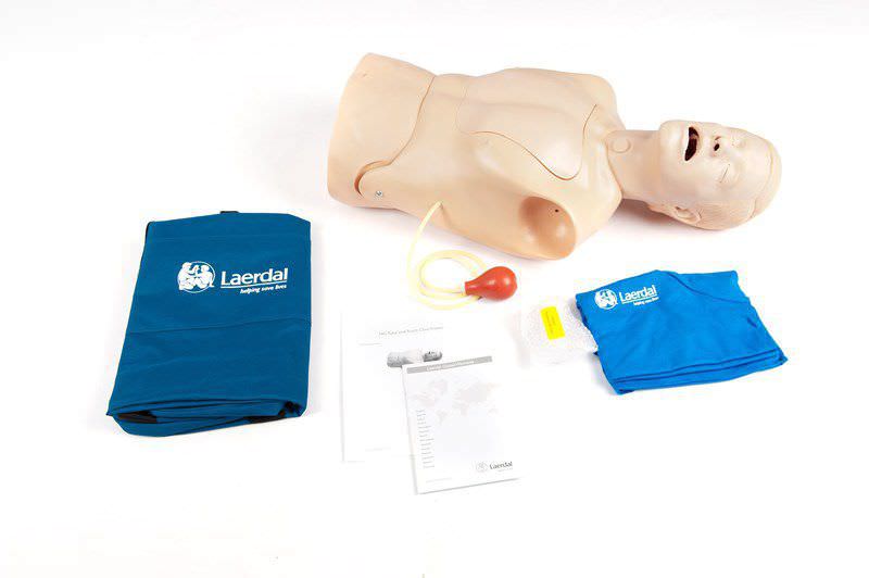 Manual resuscitation training manikin / intubation / torso 375-10001 Laerdal Medical